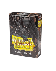 Dragon Shield Matte Black ~ Japanese Size